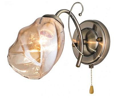 Бра светильник  Bruna 1 x E27 40 Вт модерн с выключателем 9130-401