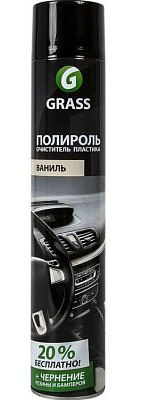 Полироль-очиститель для пластика "Dashboard Cleaner" 0,75л Ваниль GRASS