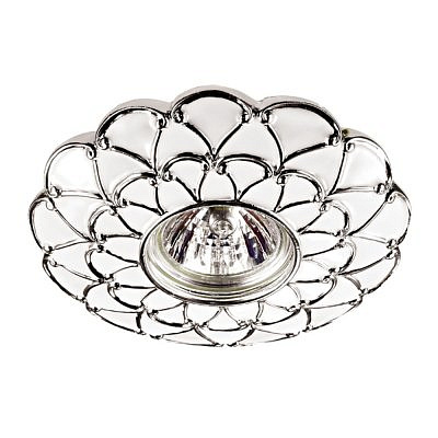 Встраиваемый декоративный  светильник 370224 SPOT NT16 303 белый/хром IP20 GX5.3 50W 12V PATTERN