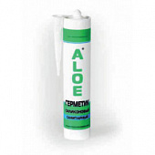  герметик ALOE силикон санитарный (280г.) белый