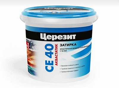 Затирка Церезит эластичная водоотталкивающая СЕ 40/1 Багама №07 (1кг)