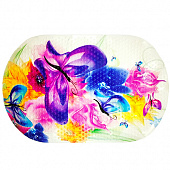 Spa-коврик AQUA-PRIMA Бабочки 68*38 см 