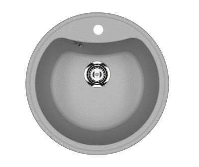 Мойка для кухни Ulgran U-601 490мм графитоый (342)  Ulgran