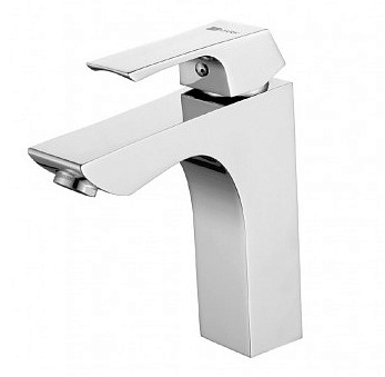 Смеситель для раковины Lemark LM4537C  монолитный средний