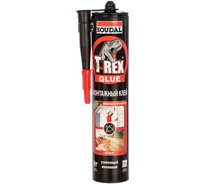 Жидкие гвозди SOUDAL "T-REX" 380G 300мл экстра сжатие