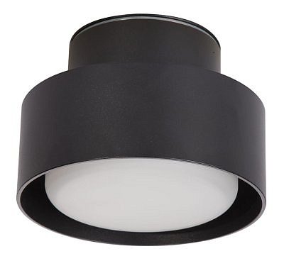 Светильник потолочный Feron 367 HL  черный 12W GX53 48406