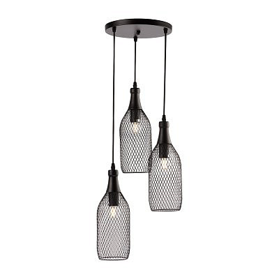 Светильник подвесной (подвес)  5074-203 Martina 3 x E27 60 Вт лофт кантри