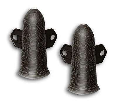 Внешний угол Венге темный 70 мм Классик     