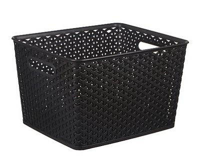 Коробка для хранения MY STYLE L темно-коричневая