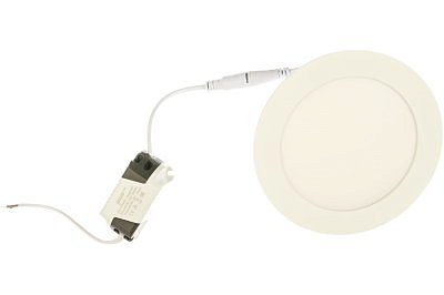 Светодиодный встраиваемый ультратонкий круглый светильник IP20 9W 4100K Gauss 939111209 