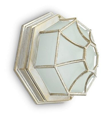 Светильник садово-парковый  Feron PL661 белое золотло 60W 230V 270*270*120