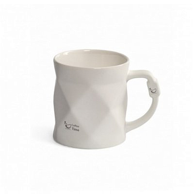 Кружка BLACK&WHITE белая 390 мл DMM017