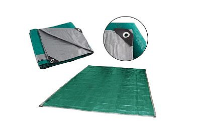 Тент хозяйственный универсальный T-6*12, размер: 6*12м, плотность: 120г/м2 999087