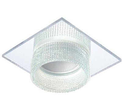Светильник потолочный встраиваемый Feron DL3001 прозрачный MR16 G5.3 41415