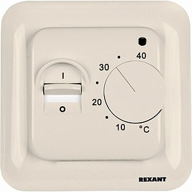 Терморегулятор Rexant  механический 51-0581 бежевый  REXANT 