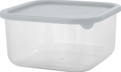 Контейнер для продуктов Sugar&Spice Vanilla квадратный 0,8 л с гибкой крышкой трюфельSE168010025