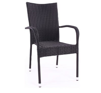 Стул  Парис арт.GS013, черный "Garden story" БЕЗ подушки