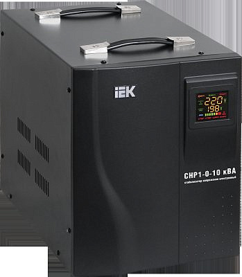 Стабилизатор напряжения 1ф 1.5кВА HUB переносной IEK IVS21-1-D15-13_1