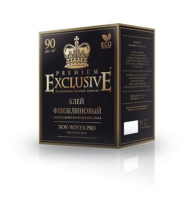 Обойный клей EXCLUSIVE флизелиновый PRO 500 г