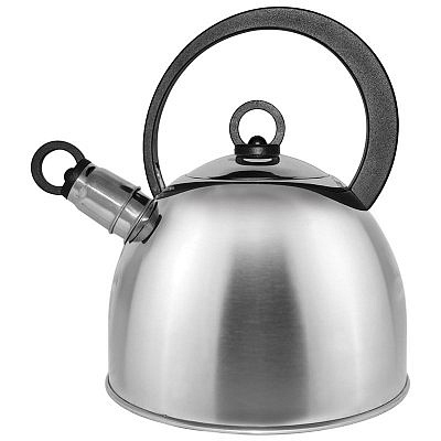 Чайник 2.2л со свистком, нержавеющая сталь, DJA-3026 капсульное  дно 900056