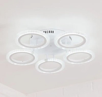 Люстра 3190-5 Riso   РеалКерамика   LED 70W (54*9) IR