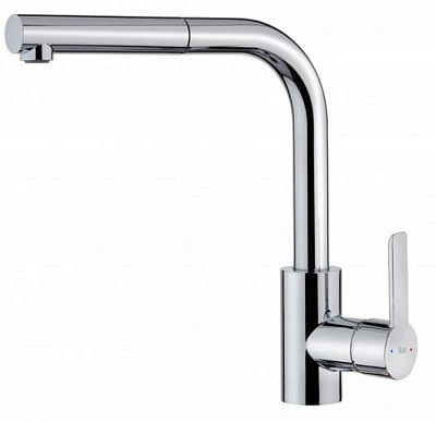 Смеситель для кухни ТЕКА Petra 819386210 высокий Гизлив вытяжная лейка