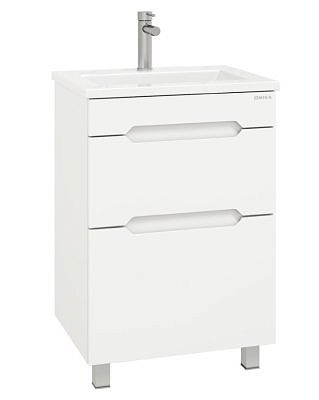 Тумба АЙЛЕНД 50 напольная с раковиной Фостер-50 Оника 105039 4630055557578