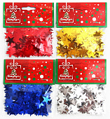 Конфетти, фольга, 8,5х10,5см, 4 цвета, 99-002 СНОУ БУМ 