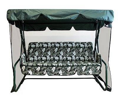 Качели садовые "Ольвия 1" КС-01 зеленые