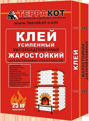 Клей Терракот жаростойкий  усиленный 5кг