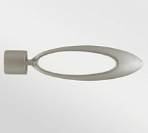 Наконечник Грация сталь матовая D16  16.01.14.301