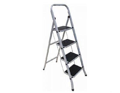 Стремянка стальная 4 широкие ступени CLASS PLUS Догрулар-РФ