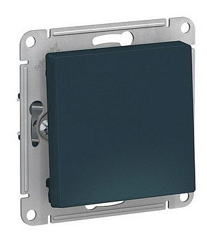 Механизм Выключатель 1-кл. СП AtlasDesign 10А IP20 (сх. 1) 10AX механизм изумруд SE ATN000811