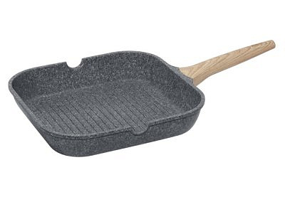 Сковорода-гриль "NADOBA" 28х28см антиприг. покрытие Mineralica