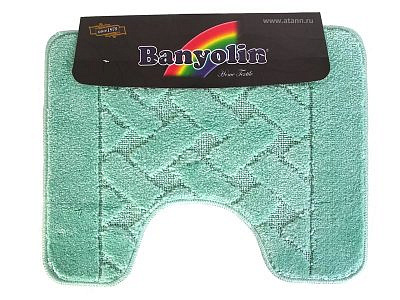 Коврик BANYOLIN U-tipe 45*55см бирюзовый