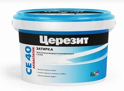 Затирка Церезит  эластичная водоотталкивающая СЕ 40/2 Мельба №22 (2кг)