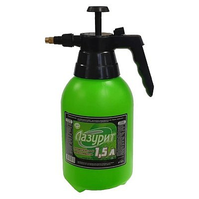 Опрыскиватель пневматический ручной "Лазурит" 1,5л (011473)