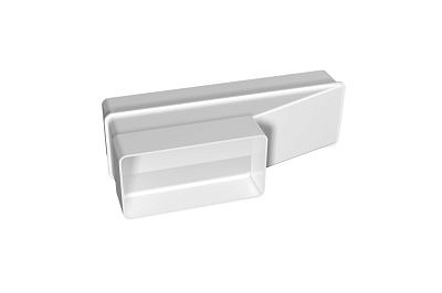 Соединитель 612РП20П эксцентриковый плоского воздуховода с плоским 60х120 60х204