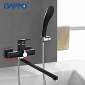 Смеситель для ванны  Gappo чёрный G2250