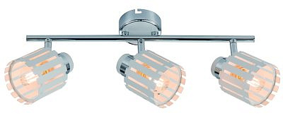 Светильник настенно-потолочный, поворотный, спот  7027-703 Liese 3x E14 40 Вт 