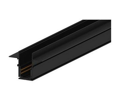 Шинопровод для низковольтных светильников  встраеиваемый Feron 1001 САВМ 2м. черный 41965