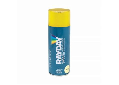 Краска аэрозоль RAYDAY акриловая жёлтая 520мл