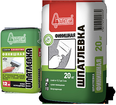 Шпаклевка гипсовая Старатели финишная 20 кг