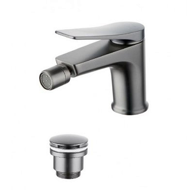 Смеситель для биде  Lemark LM3708GM Bronx ,графит