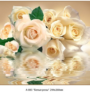 Фотообои Белые розы 294*260