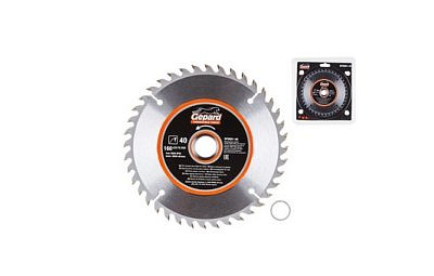 Диск пильный 160*20/16 40 зуба по дереву Gepard