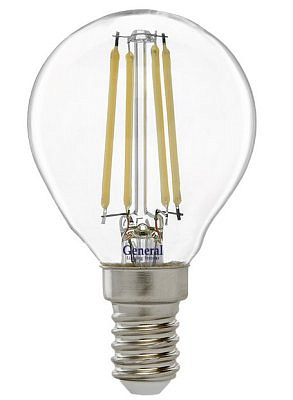 Лампа P45 E14 8W2700K 2K 45*78 прозрачная 649977