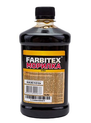 Морилка деревозащитная водная FARBITEX клен 0,5л