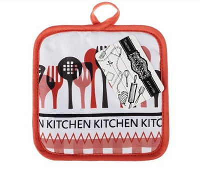 Прихватка, полиэстер, Терракота 17х17см PROVANCE