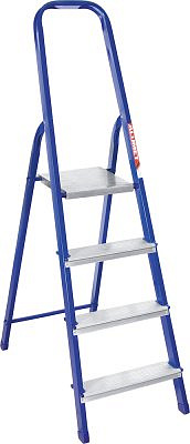 Стальная стремянка выс.0,81м/макс.2,91м, 4 ступ.